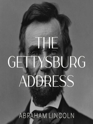 cover image of The Gettysburg Address